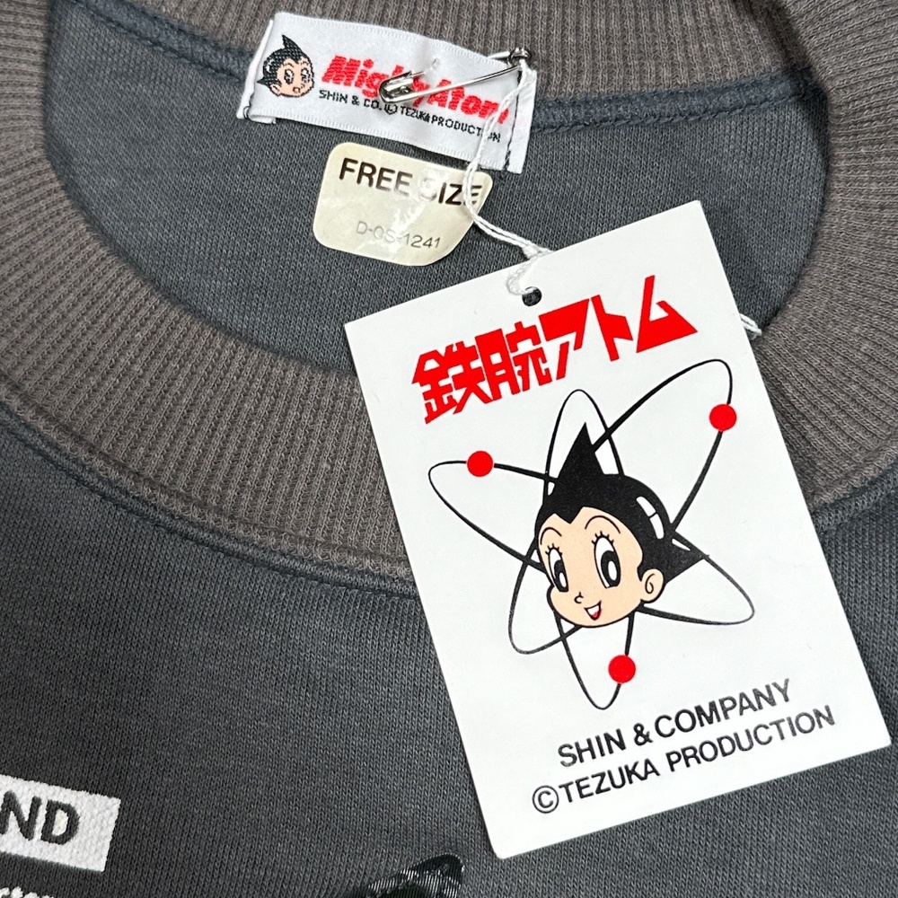 NWT Vintage 90s Astro Boy Mighty Atom Lenticular Sweatshirt One Size - Picture 5 of 10
